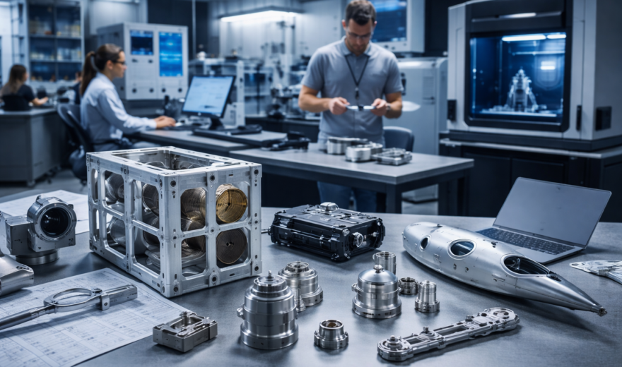 Aerospace manufacturing lab